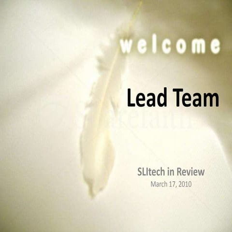 Sl itech lead_team_march17