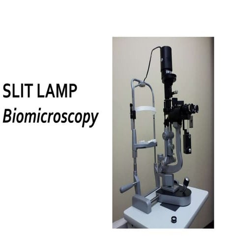 Slit lamp