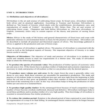 Sliviculture first Iof Pokhara