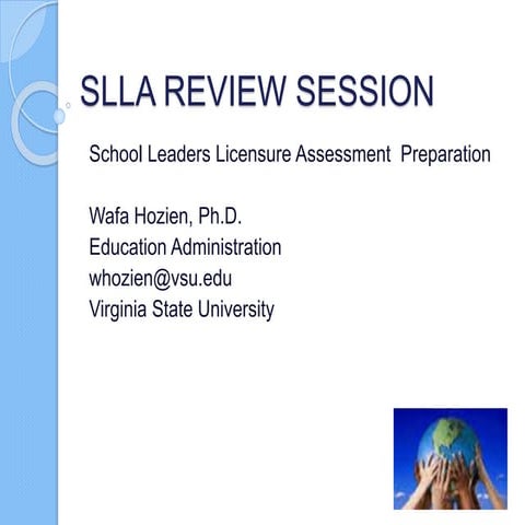 School Leaders Licensure Assessment Review: From This Book: SLLA Crash Course...