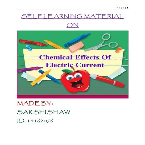 Slm chmicl effcts of elctrc currnt
