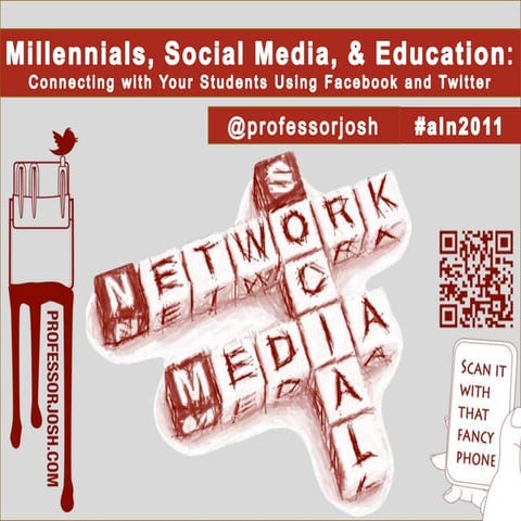 Sloan C Millennials, Social Media, and Education: Connecting with Your Students