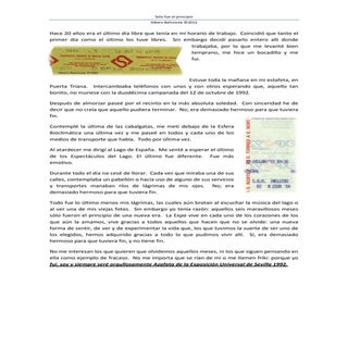 Sólo fue el principio