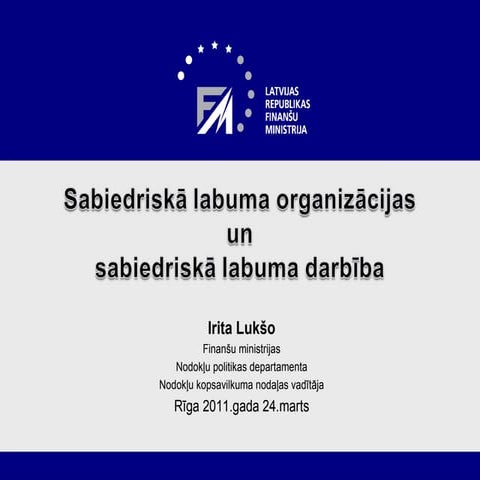 Slo labdarības faktors_24032011_1 | PPT