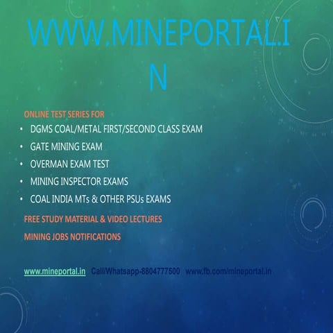 Slope stabilitty analysis