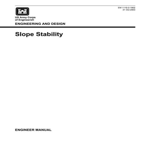 Slope stability usacoe