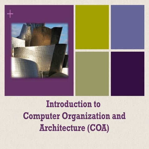 Introduction Computer Organization and architecture | PPT