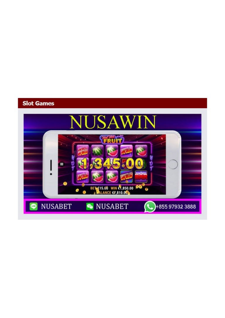NUSAWIN : The Best of Gaming Slots indonesia,Agen Slot Games,Bandar S…