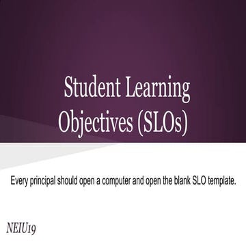 Slo training teacher teams. jan29.2014