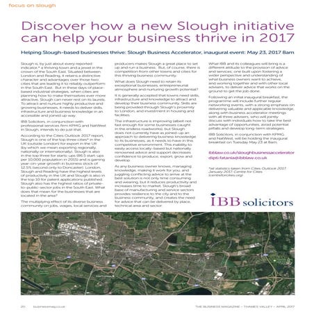 The Slough Business Accelerator