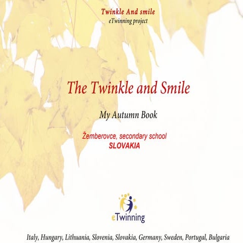 Slovakia - autumn book