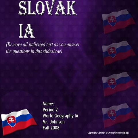 Slovakia Template T 2