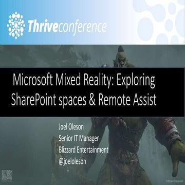 Microsoft Mixed Reality: Exploring SharePoint Spaces and Remote Assist 