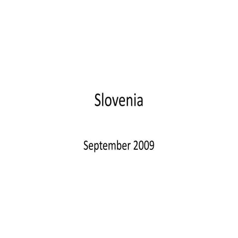 Slovenia 2009