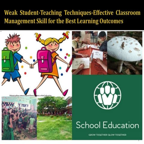 Weak Students Remedial Teaching Tips