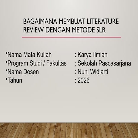 PPT Systematic Literature Review (SLR).pptx