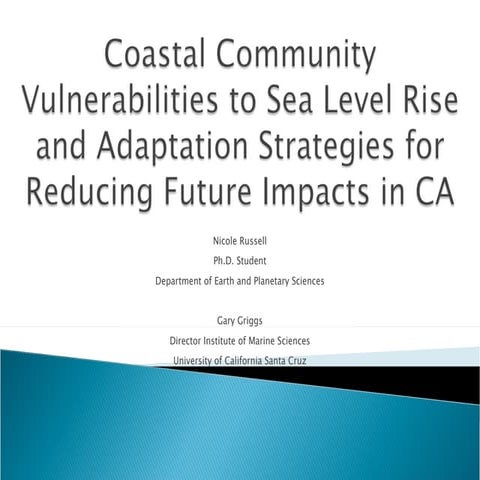 SLR Vulnerability and Adaptation