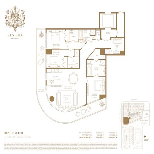 SLS Lux floorplans