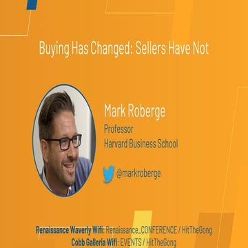 SLS07. Buying Has Changed: Sellers Have Not