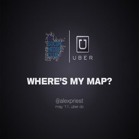 SLS 12 Keynote - Where's My Map?