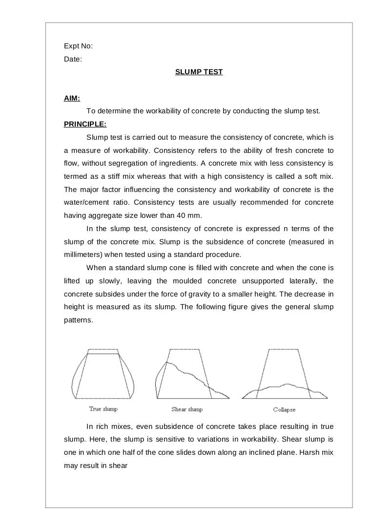 Slump Test