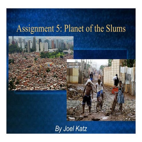 Slums presentation