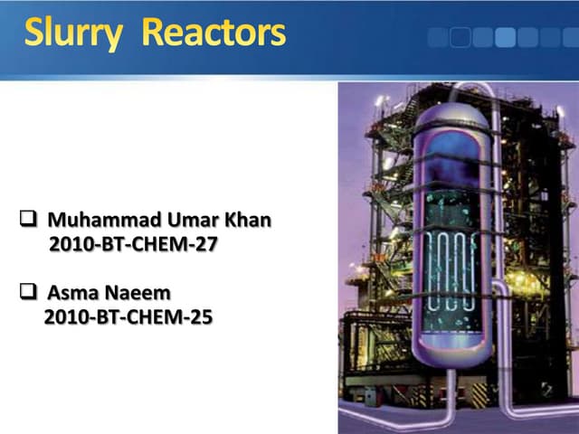 Slurry reactor 