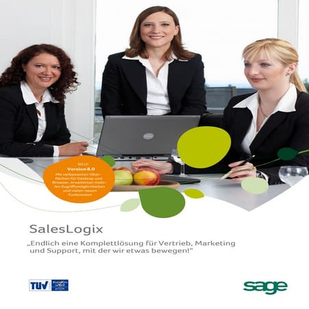 Sage SalesLogix 8.0 Broschüre Deutsch 2012