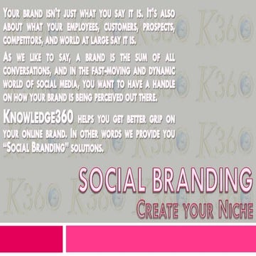 Social Branding - Create your Niche