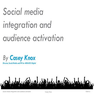 Social Media Integration and Audien...
