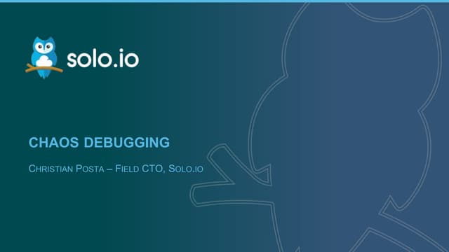 Chaos Debugging for Microservices