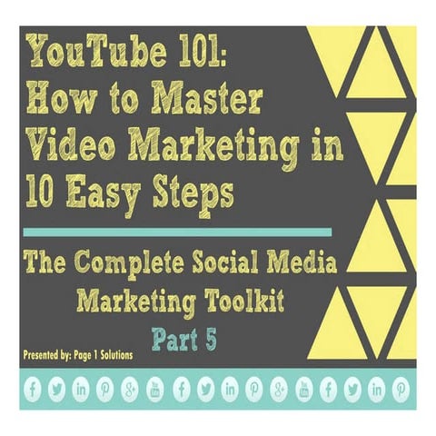 YouTube 101: How to Master Video Marketing in 10 Easy Steps