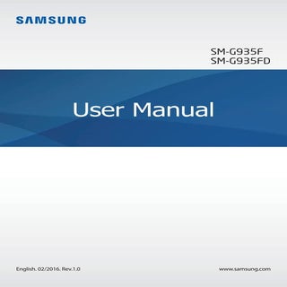 Samsung Galaxy S7 edge Manual / Use...