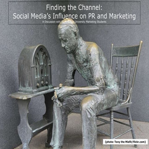 (2010) Social Media's Influence on PR and Marketing