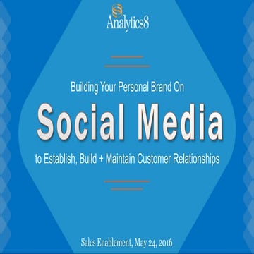 Sales Enablement: Social Media and Content Marketing