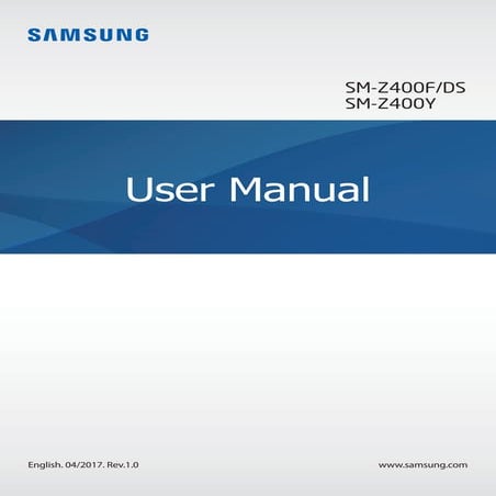 Samsung Z4 User Manual