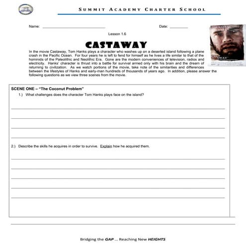 Sm 1.6 paleolithic castaway