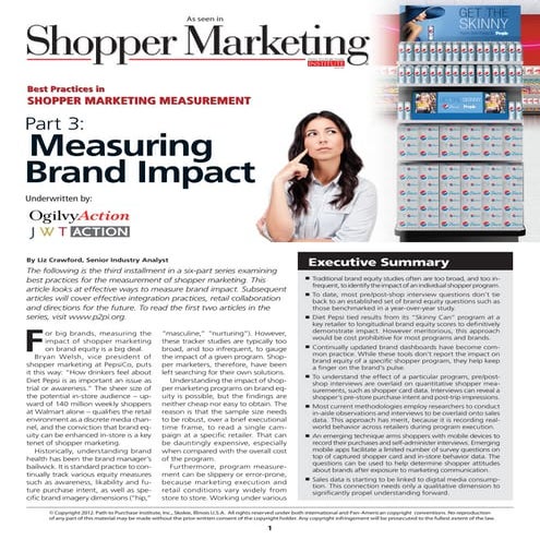 Measuring Brand Impact