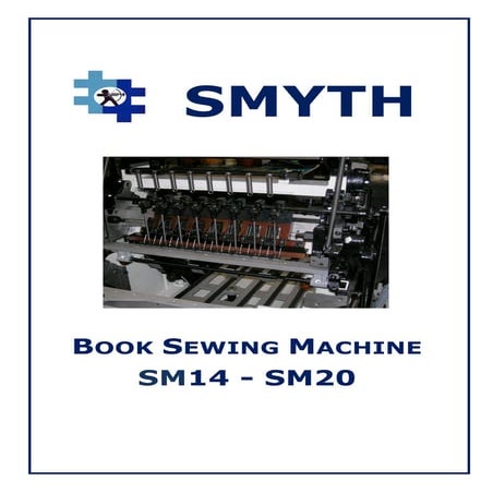 Smyth Sm14 and Sm20 Book Sewing machine - Brochure