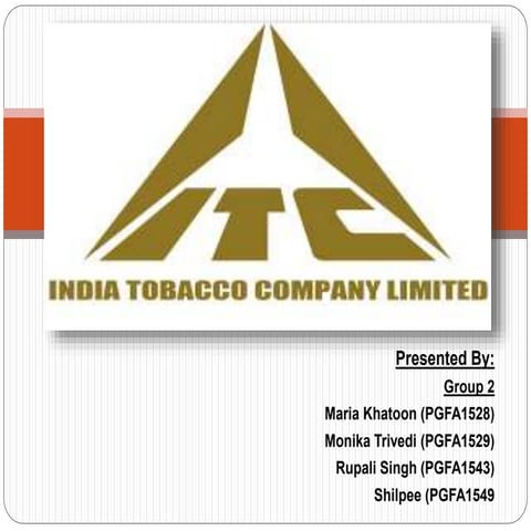 Sm2 PPT ITC Tobbaco