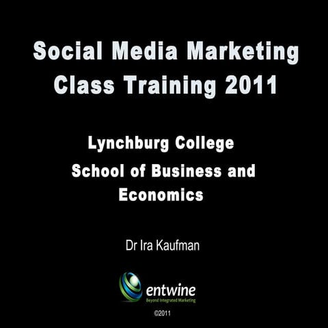 Social Media Marketing Course Training