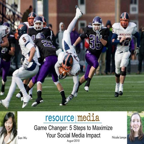 Game Changer: 5 Steps to Maximize Your Social Media Impact