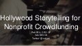 Hollywood Storytelling for Nonprofit Crowdfunding