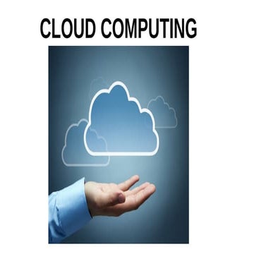 Il Cloud Computing