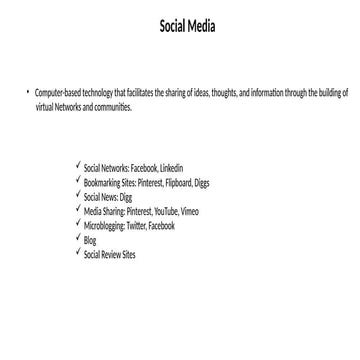 Social media analytics is a subject studied in CSE in Engineering and managem...