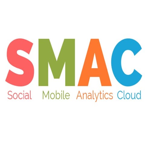SMAC - social, mobile, analytics and cloud - Manu Melwin Joy