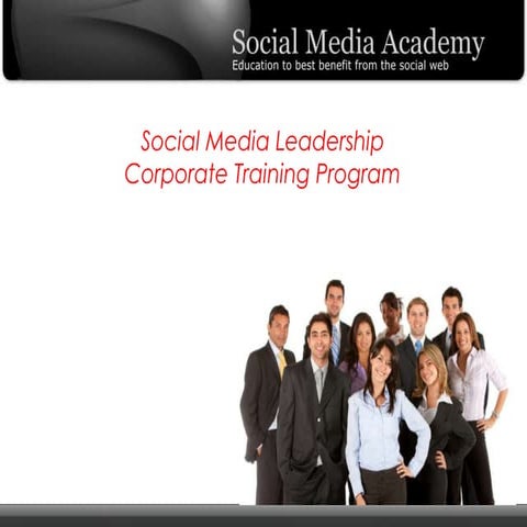 Corporate Social Media Education – Social Media Academy
