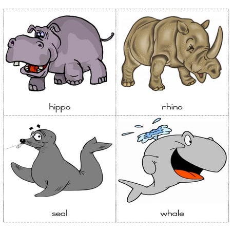 Small animals4-words