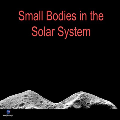 Small-Bodies-Asteroids-and-Comets-and-Meteors.pptx