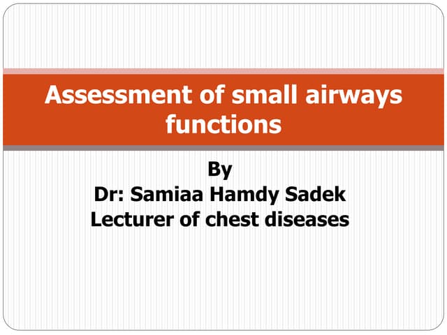 FlashPath - Lung - Congenital Pulmonary Airway Malformation | PPTX